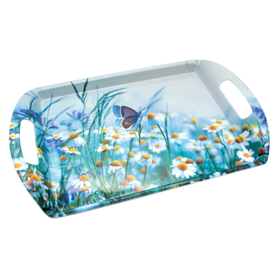 Daisy Melamine Tray 51cm