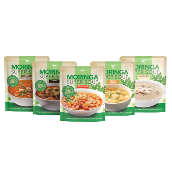 Moringa Super Soups 5x50g