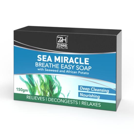  Sea Miracle Breathe Easy Vapour Soap - 150gm (New) 