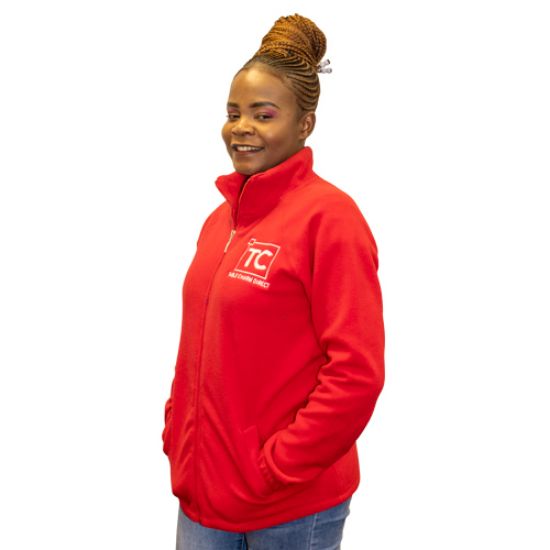 Picture of Red TC Fleece Jacket - S