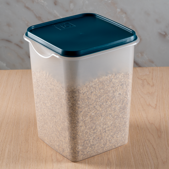 Picture of Easy Store Square With Lid 6Lt - Teal (New)