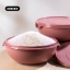 Picture of 3pc Bowl Set and Lids - Coral (1.25lt, 2.5lt, 5lt)